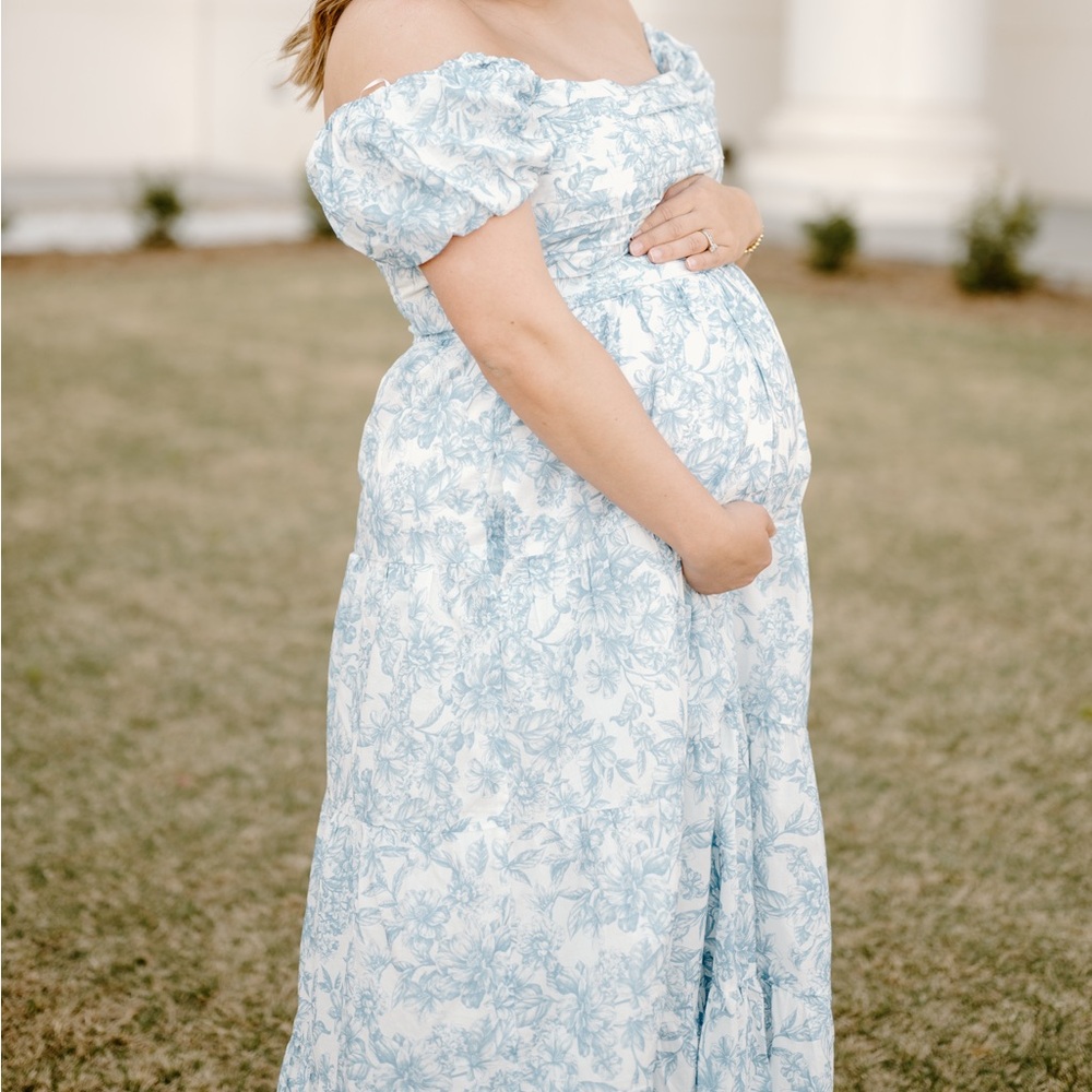 Altr’d State Blue Floral Dress